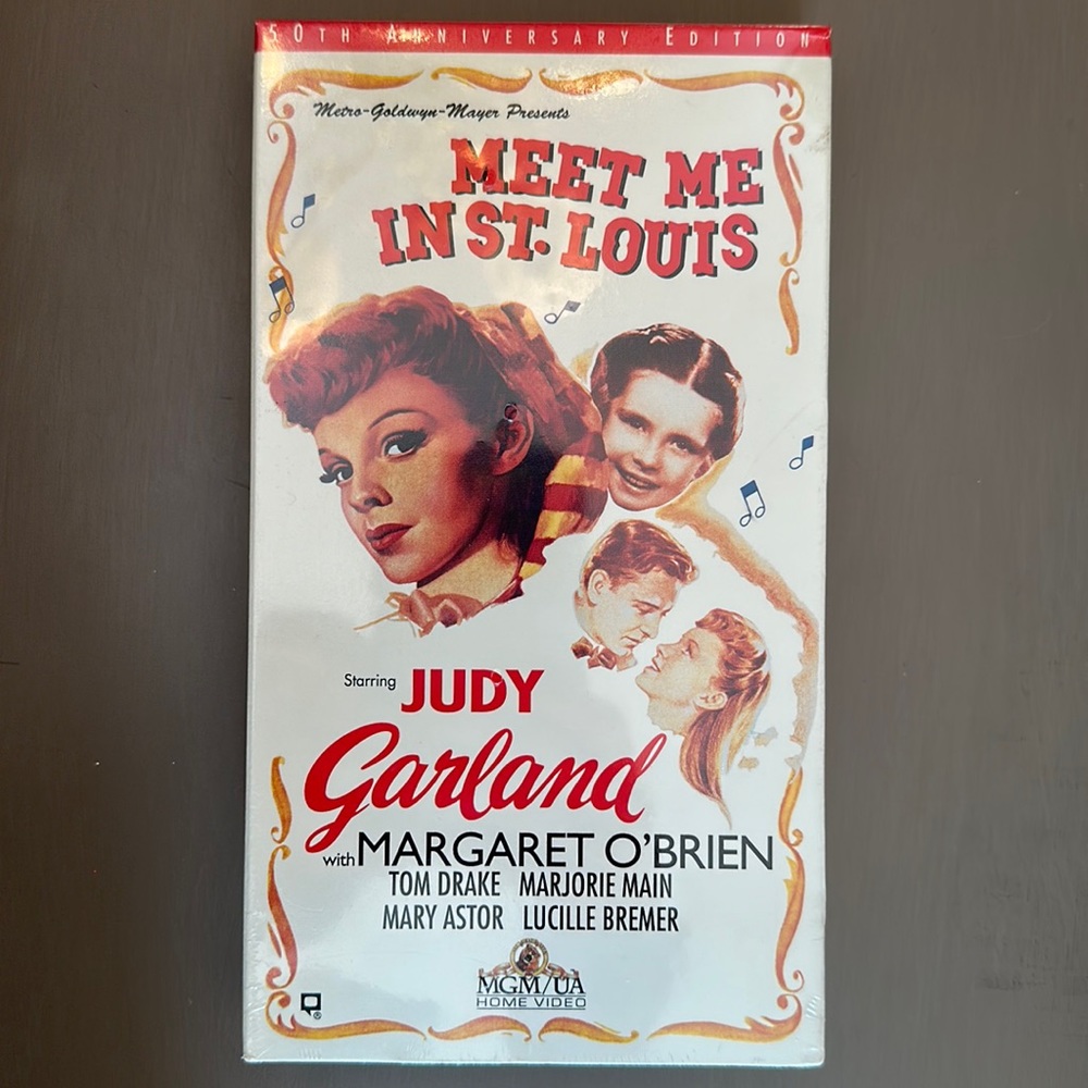 Meet Me In St. Louis VHS 50th anniversary edition